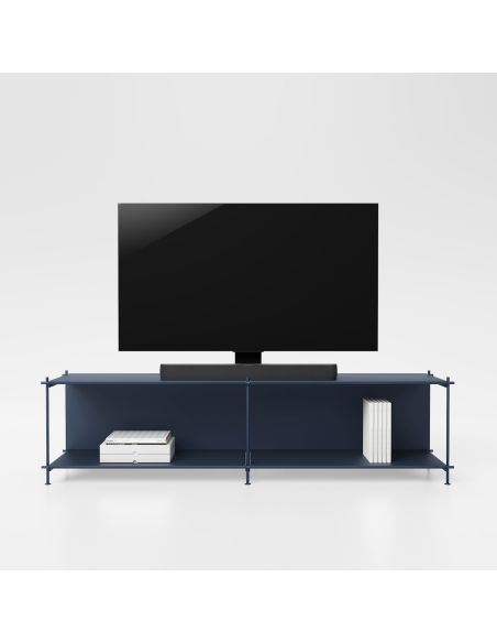 Mobile porta TV in acciaio Miyoko