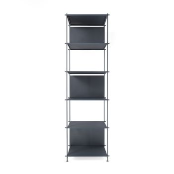 Libreria a colonna verticale in acciaio Miyoko A
