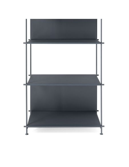 Libreria a colonna verticale in acciaio Miyoko B