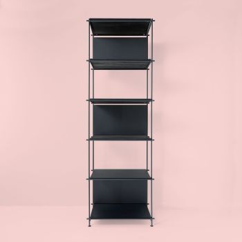 Libreria a colonna verticale in acciaio Miyoko B 2