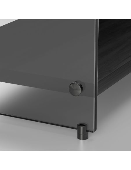 Mobile porta TV in vetro e laminao Tibor