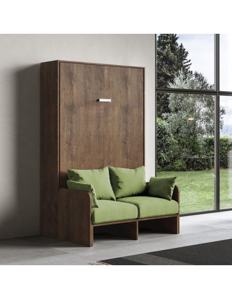 Letto a scomparsa con divano una piazza e mezza Lexton