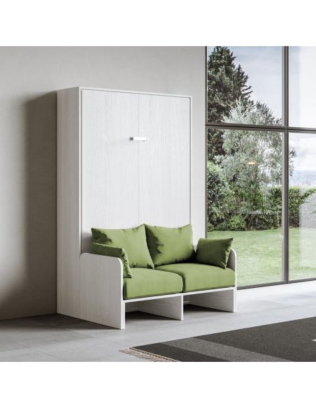 Letto a scomparsa con divano una piazza e mezza Lexton