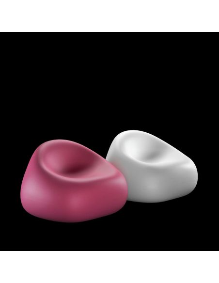 Poltrona da giardino in polietilene Gumball by Plust