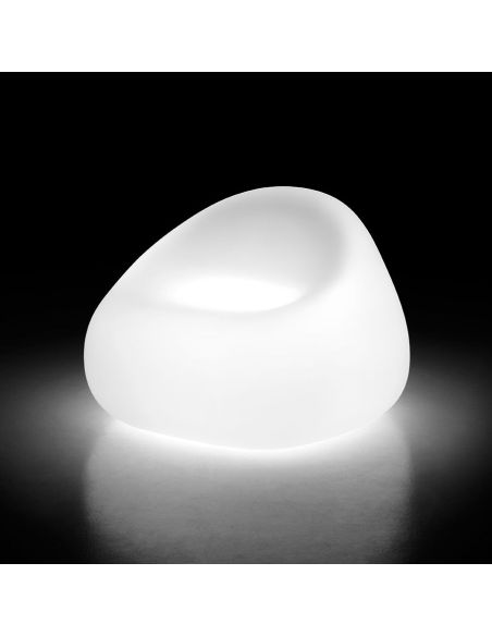 Poltrona da giardino in polietilene Gumball by Plust