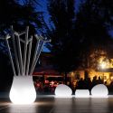 Poltrona da giardino in polietilene Gumball by Plust