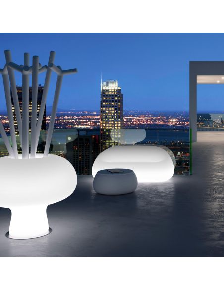 Divano da giardino in polietilene Gumball by Plust