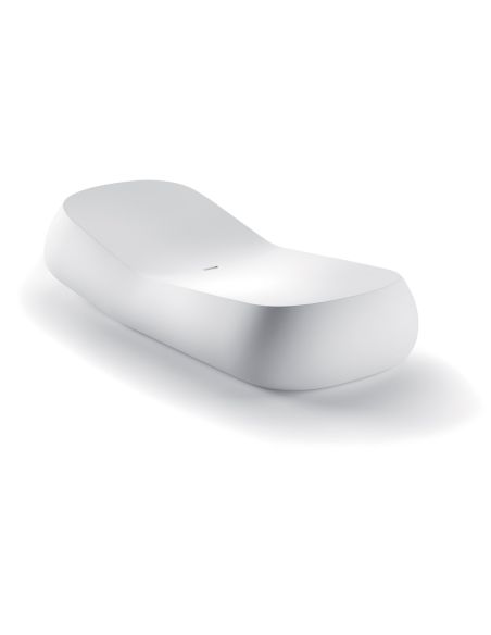 Lettino da giardino in polietilene Gumball by Plust