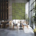 Pannello fonoassorbente decorativo design moderno Mondrian