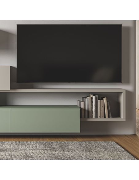 Parete attrezzata design moderno Lasting B