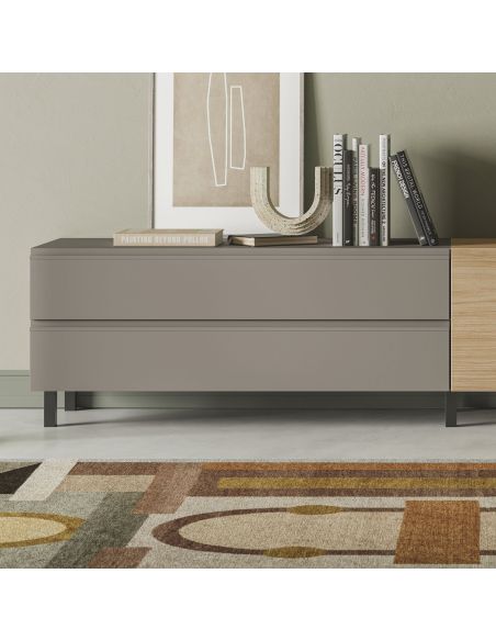 Parete attrezzata soggiorno moderno Lasting F