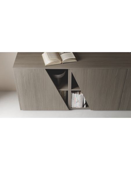 Parete attrezzata soggiorno moderno Lasting G