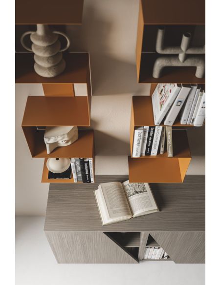 Parete attrezzata soggiorno moderno Lasting G