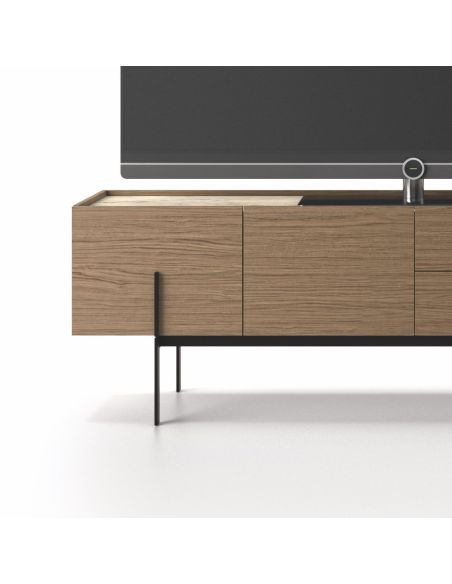 Mobile porta TV con 2 ante e 2 cassetti Nolan C