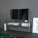 Mobile TV in plexiglass trasparente Brooklyn 100 | Design moderno