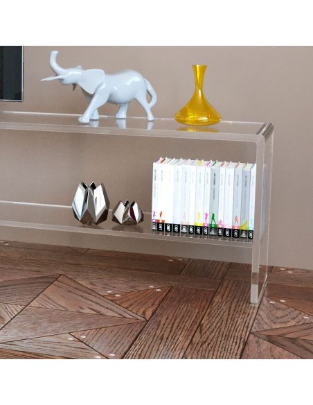 Mobile TV in plexiglass trasparente Brooklyn 200 | Design moderno Mobile TV in plexiglass trasparente Brooklyn 200 | Design moderno