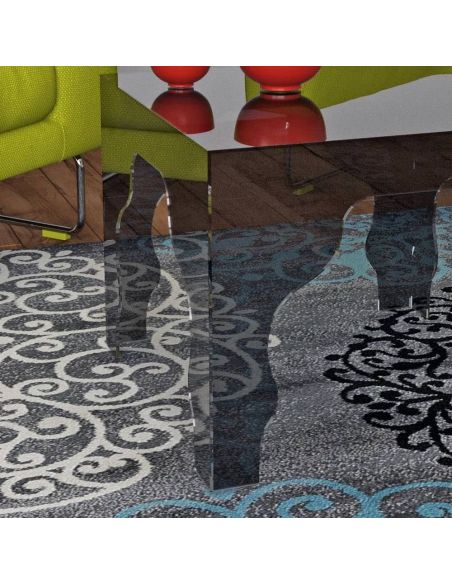 Tavolino da salotto quadrato in plexiglass Konsta Tavolino da salotto quadrato in plexiglass Konsta