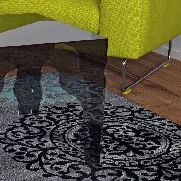 Tavolino da salotto quadrato in plexiglass Konsta Tavolino da salotto quadrato in plexiglass Konsta