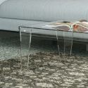Tavolino da salotto rettangolare in plexiglass Pekko