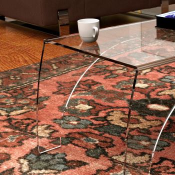 Tavolino da salotto design moderno in plexiglass Reko 2