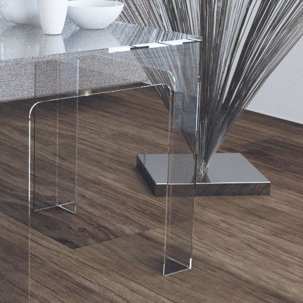 Tavolino da salotto quadrato o rettangolare in plexiglass Miro Tavolino da salotto quadrato o rettangolare in plexiglass Miro