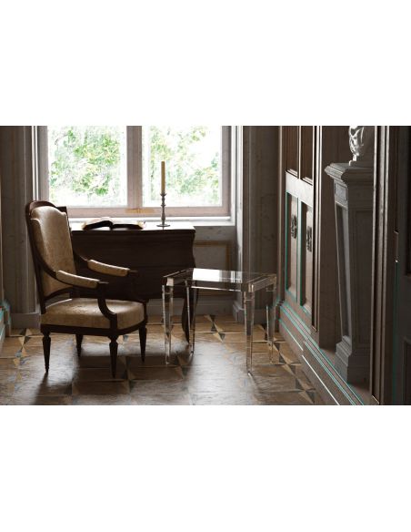 Tavolino da salotto in plexiglass trasparente Impero Tavolino da salotto in plexiglass trasparente Impero