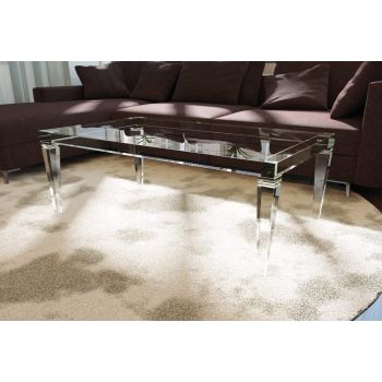 Tavolino da salotto in plexiglass trasparente Impero 2