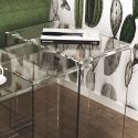 Set 3 tavolini da salotto in plexiglass Triade