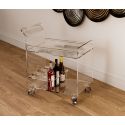 Carrello cucina design moderno in plexiglass Diletta