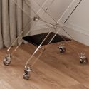 Carrello cucina design moderno in plexiglass Denise