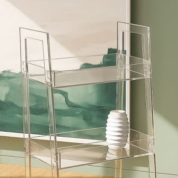 Carrello cucina design moderno in plexiglass Martina 2