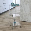 Carrello cucina design moderno in plexiglass Marion