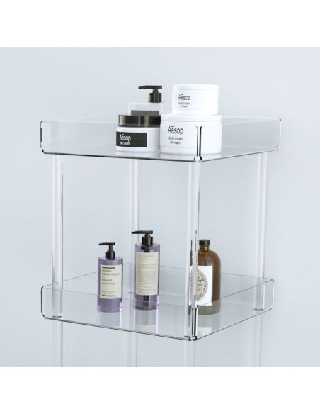 Carrello cucina design moderno in plexiglass Marion