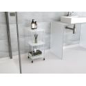 Carrello cucina o bagno in plexiglass Matilde