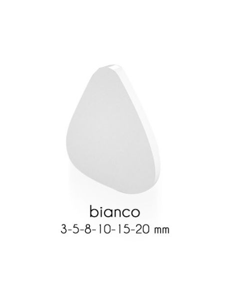 Porta CD a colonna in plexiglass trasparente Slim