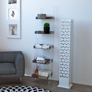 Libreria a colonna salvaspazio in plexiglass Breval