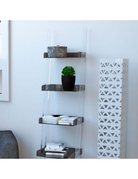 Libreria a colonna salvaspazio in plexiglass Breval