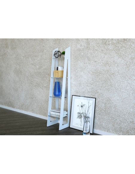 Scaffale salvaspazio per soggiorno o bagno Kadou