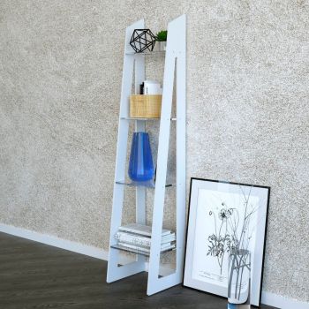 Scaffale salvaspazio per soggiorno o bagno Kadou