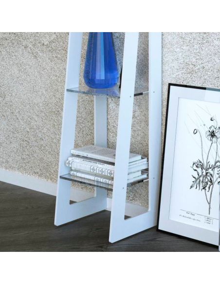 Scaffale salvaspazio per soggiorno o bagno Kadou