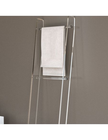 Scaffale bagno salvaspazio in plexiglass Modan