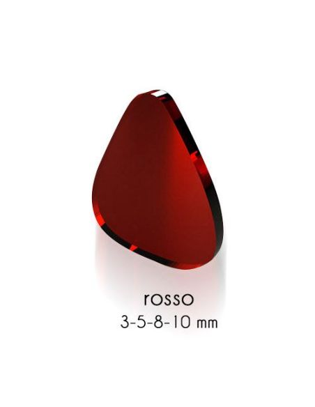 Mensola da parete in plexiglass vari colori Slalom 3