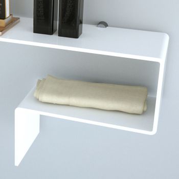 Mensola da parete in plexiglass colorato Slalom 4 2