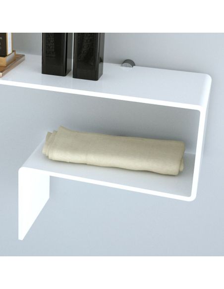 Mensola da parete in plexiglass colorato Slalom 4