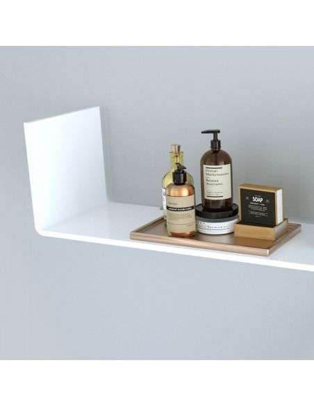 Mensola da parete in plexiglass colorato Slalom 4