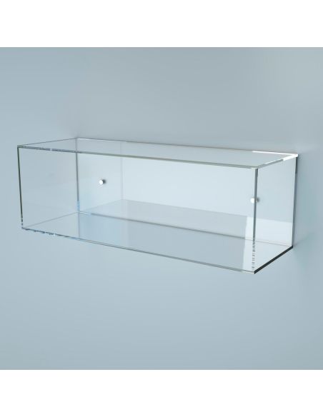 Mensola da parete rettangolare in plexiglass Gemmi