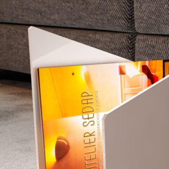 Portariviste da terra in plexiglass vari colori Lizzy 2