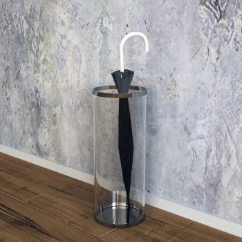 Portaombrelli design moderno in plexiglass Rolly