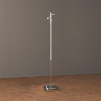 Appendiabiti da terra in plexiglass trasparente Terid