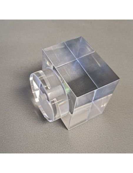 Appendiabiti da terra in plexiglass trasparente Terid